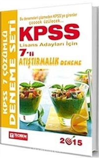2015 KPSS Lisans Adayları İçin 7'li Atıştırmalık Deneme Seti
