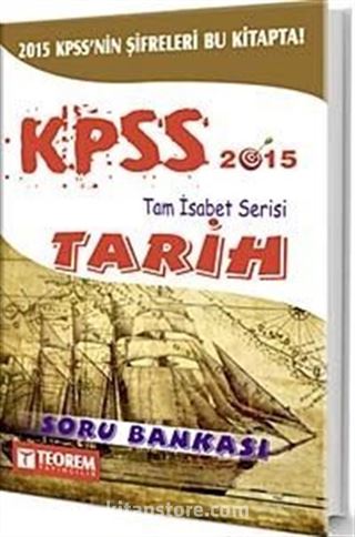 2015 KPSS Tam İsabet Serisi Tarih Soru Bankası