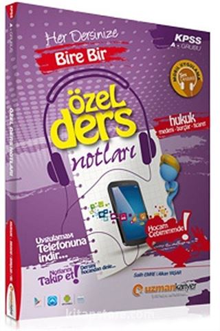 KPSS A Hukuk Özel Ders Notları