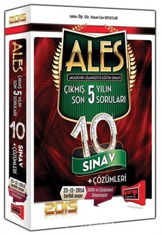 2015 ALESSon 5 Yılın Çıkmış 10 Sınav Soruları ve Çözümleri
