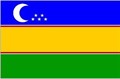 Karakalpak Bölgesi (Özbekistan) Bayrağı (20x30)