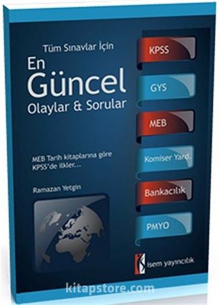 2014 Tüm Sınavlar İçin En Güncel Olaylar ve Sorular