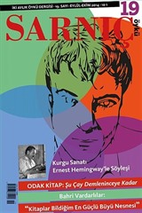 Sarnıç - Öykü Sayı:19 Eylül-Ekim 2014