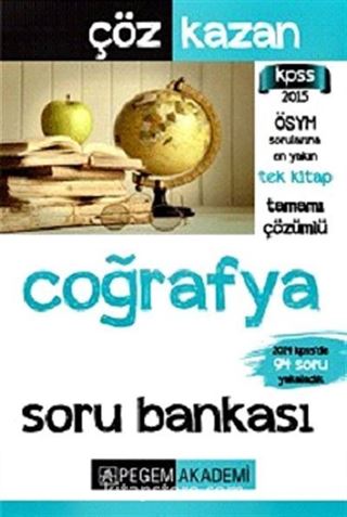 2015 KPSS Çöz-Kazan Coğrafya Soru Bankası