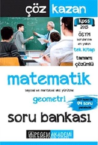 2015 KPSS Çöz-Kazan Matematik Geometri Soru Bankası