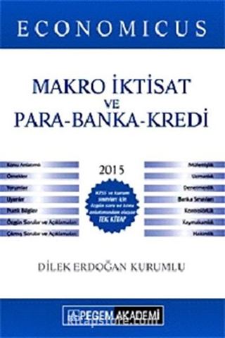 2015 KPSS A Economicus Makro İktisat ve Para-Banka Kredi Konu Anlatımlı