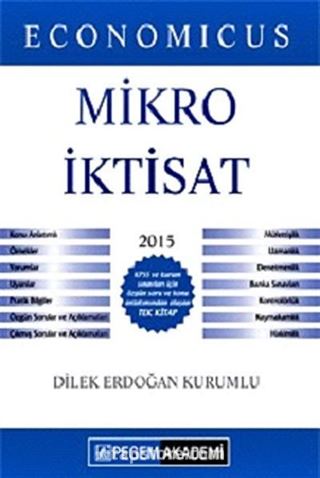 2015 KPSS A Economicus Mikro İktisat Konu Anlatımlı