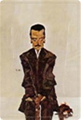 Yayıncı Edward Kismarck'ın Portresi / Egon Schiele Not Defteri