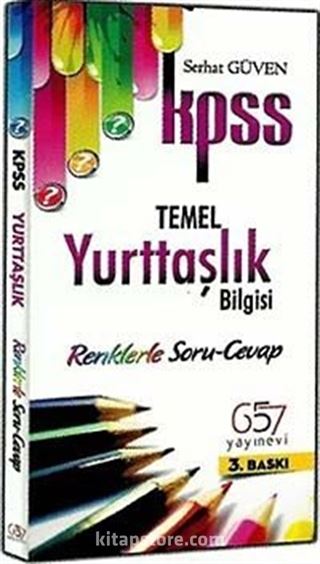2015 KPSS Temel Yurttaşlık Bilgisi Renklerle Soru-Cevap