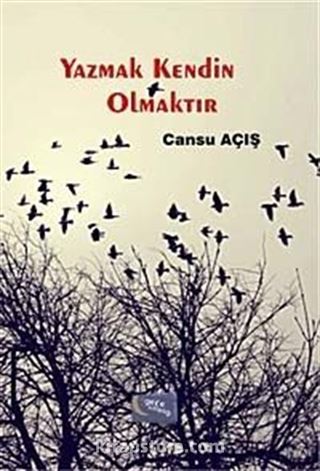 Yazmak Kendin Olmaktır
