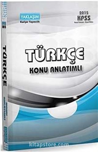 2015 KPSS Türkçe Konu Anlatımlı
