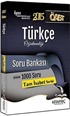 2015 KPSS ÖABT Türkçe Öğretmenliği Soru Bankası / Tam İsabet Serisi - Çözümlü 1000 Soru