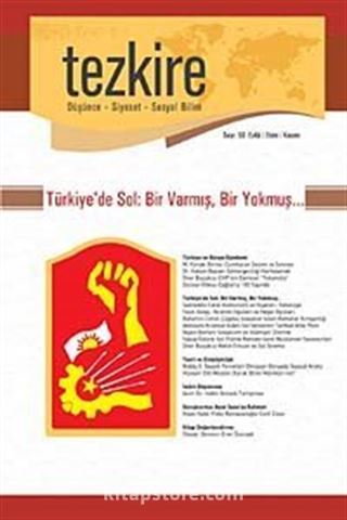 Tezkire Düşünce-Siyaset-Sosyal Bilim Dergisi Sayı:50 Eylül-Ekim- Kasım