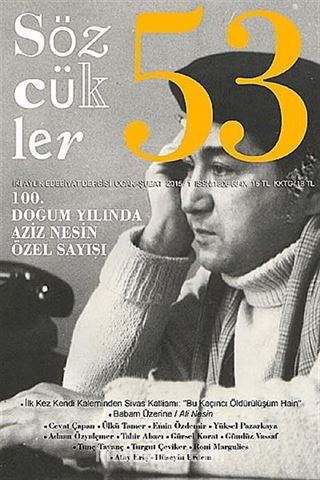 Sözcükler İki Aylık Edebiyat Dergisi Sayı:53 Ocak-Şubat 2015