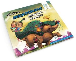 Ankylosaurus Duvarı Boyuyor / Dinozorlar
