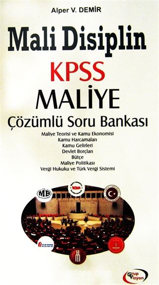KPSS Mali Disiplin Maliye Çözümlü Soru Bankası