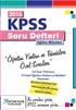 2015 KPSS Soru Defteri Eğitim Bilimleri Öğretim Yöntem ve Teknikleri Özel Soruları (Web Destekli)