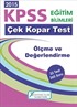 2015 KPSS Eğitim Bilimleri Çek Kopar Yaprak Test Ölçme ve Değerlendirme