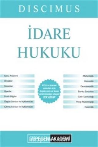 2015 KPSS Discimus İdare Hukuku Konu Anlatımı