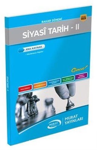 Bahar Dönemi Siyasi Tarih 2 Ana Kaynak