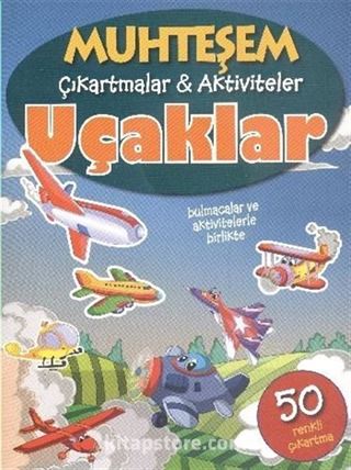 Muhteşem Çıkartmalar Aktiviteler - Uçaklar