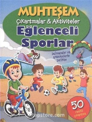 Muhteşem Çıkartmalar Aktiviteler - Eğlenceli Sporlar