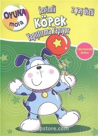 Sevimli Köpek Yapıştırma Yapıyor