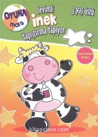 Sevimli İnek Yapıştırma Yapıyor