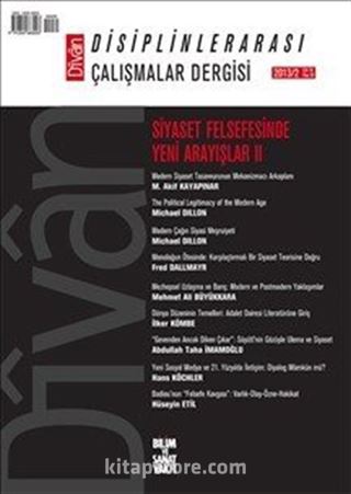 Divan Disiplinlerarası Çalışmalar Dergisi Sayı 35 Cilt 18 Yıl: 2013/2