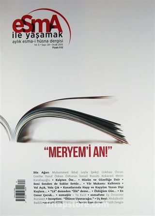 Esma İle Yaşamak Aylık Esma-i Hüsna Dergisi Sayı:24 Ocak 2015
