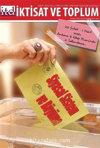 İktisat ve Toplum Dergisi Sayı:52 Yıl:2015 Şubat