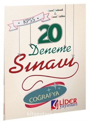 2015 KPSS Coğrafya 20'li Deneme (COG-314-DNM)