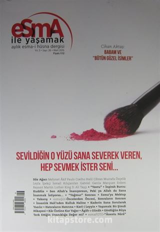 Esma İle Yaşamak Aylık Esma-i Hüsna Dergisi Sayı:26 Mart 2015