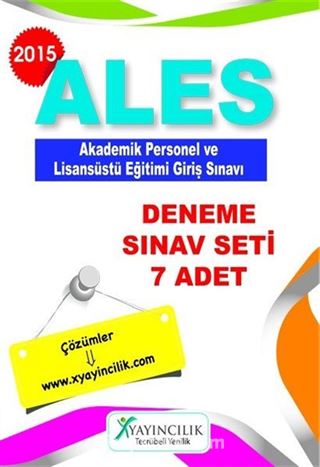 2015 ALES Deneme Sınav Seti (7 Adet)