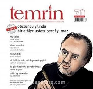 Temrin Aylık Düşünce ve Edebiyat Dergisi Sayı:70 Mart -Nisan