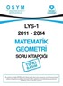 LYS 1 2011-2014 Matematik Geometri Soru Kitapçığı (Tıpkı Basım)
