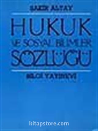 Hukuk Ve Sosyal Bilimler Sözlüğü
