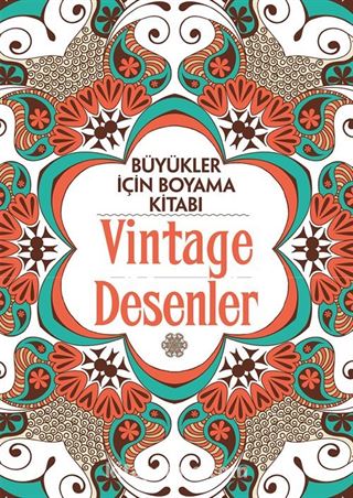 Büyükler İçin Boyama Kitabı - Vintage Desenler