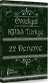 2015 Evveliyat KPSS Türkçe 22 Deneme
