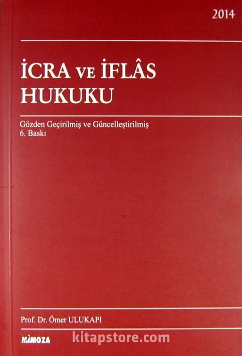 Icra Iflas Hukuku Ders Kitabi Hakan Pekcanitez Vedat Kitapcilik Konusu Yorumlari Ve Fiyati Ile Kitap Sepeti Nde