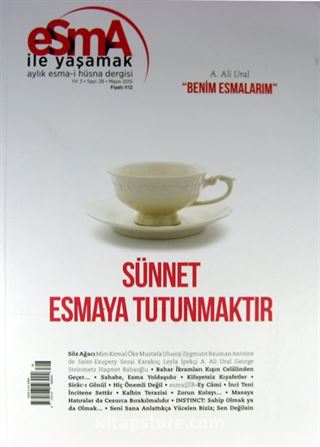 Esma İle Yaşamak Aylık Esma-i Hüsna Dergisi Sayı:28 Mayıs 2015