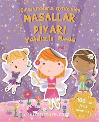 Çıkartmalarla Oynayalım Masallar Diyarı Yaldızlı Moda