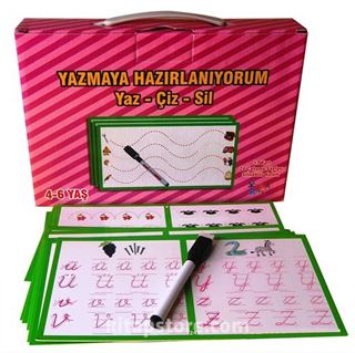 Yazmaya Hazırlanıyorum (Yaz-Çiz-Sil)