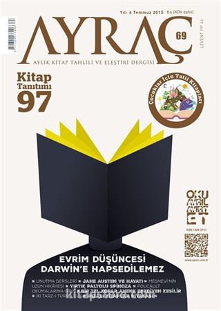 Ayraç Aylık Kitap Tahlili ve Eleştiri Dergisi Sayı:69 Temmuz 2015