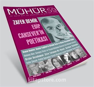 Mühür İki Aylık Şiir ve Edebiyat Dergisi Yıl:9 Sayı:59 Temmuz-Ağustos 2015