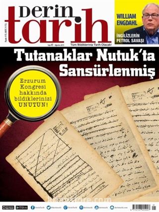 Derin Tarih Sayı:41 Ağustos 2015