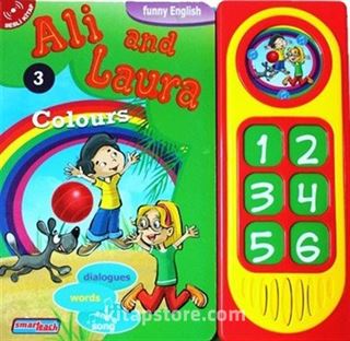 Ali and Laura 3 / Colours (Sesli Kitap)