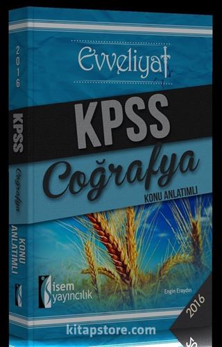 2016 KPSS Evveliyat Coğrafya Konu Anlatımlı