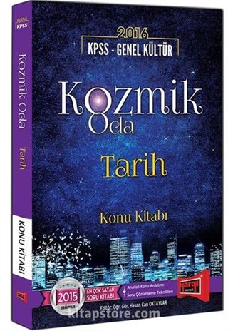 2016 KPSS Genel Kültür Kozmik Oda Tarih Konu Kitabı