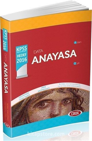 2016 KPSS Anayasa Konu Anlatımlı